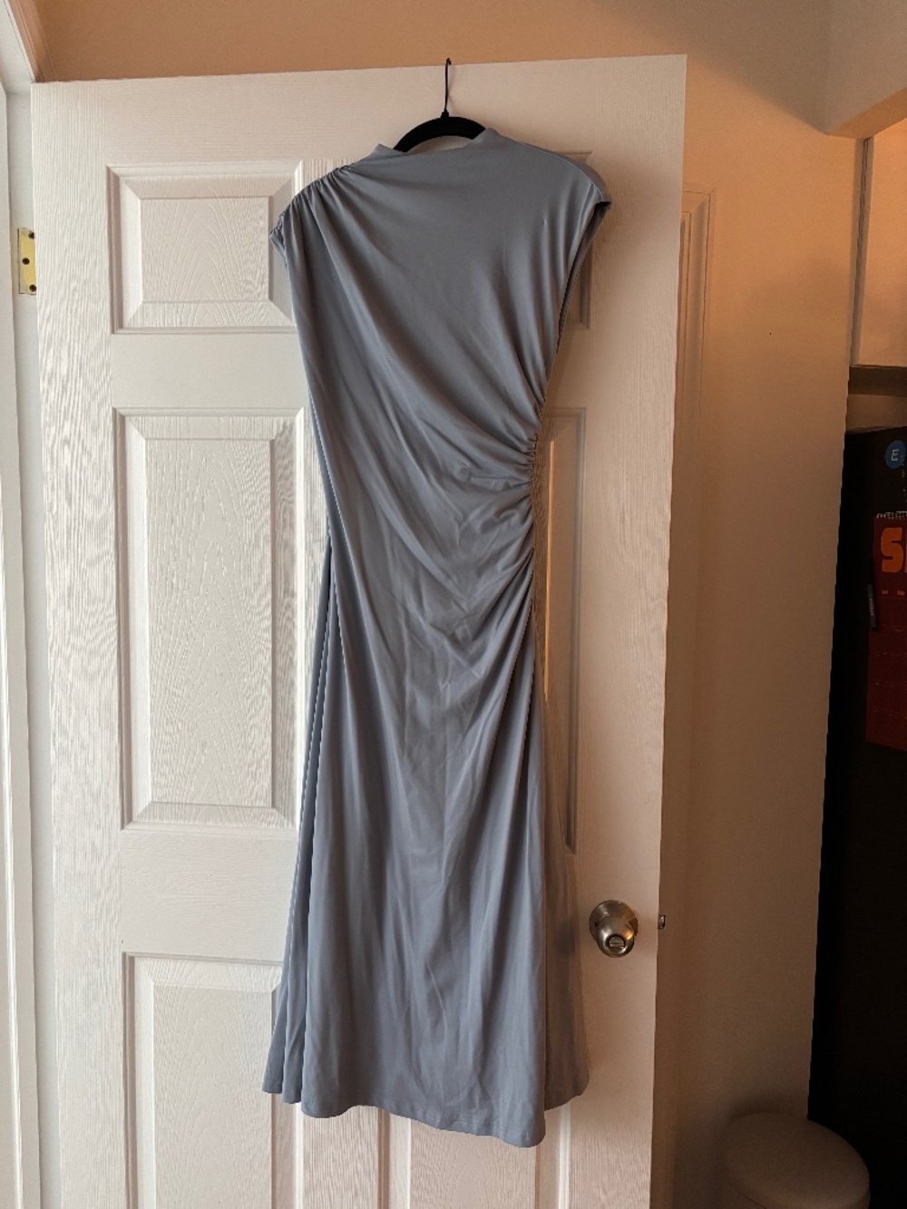 Blue Charcoal Sleeveless Dress